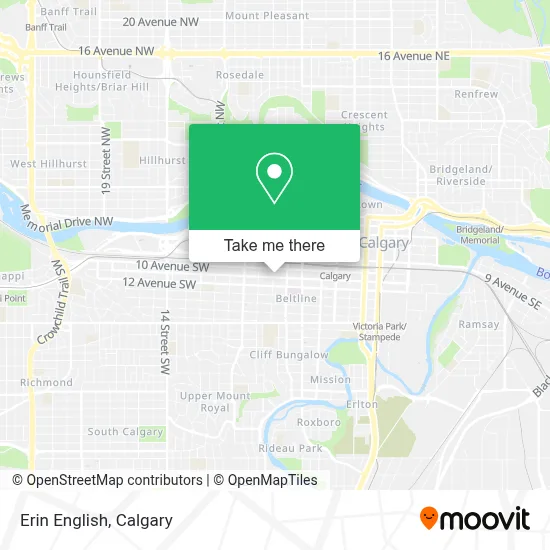 Erin English map