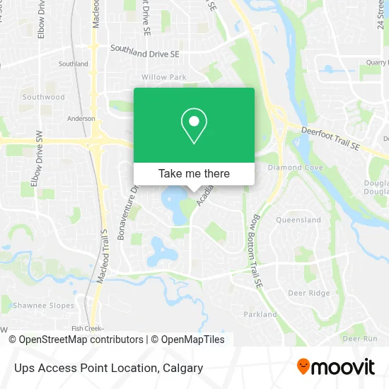 Ups Access Point Location plan