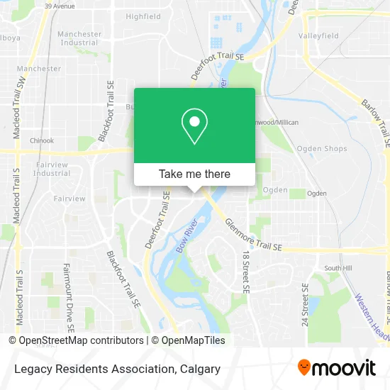 Legacy Residents Association map