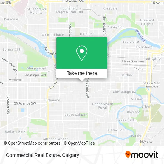 Commercial Real Estate map