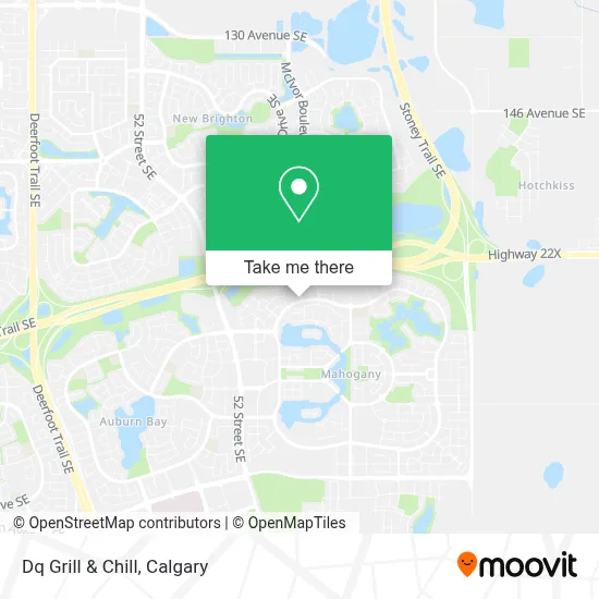 Dq Grill & Chill map