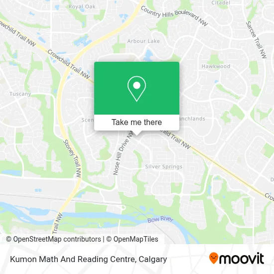 Kumon Math And Reading Centre map