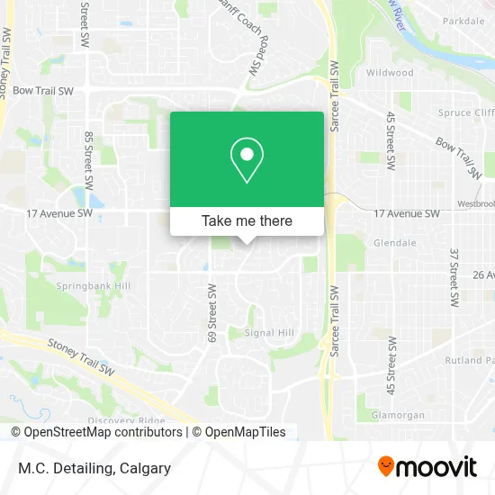 M.C. Detailing map