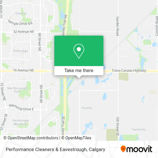 Performance Cleaners & Eavestrough map