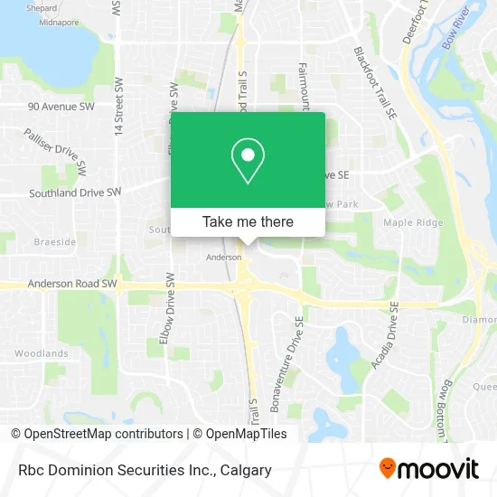 Rbc Dominion Securities Inc. map