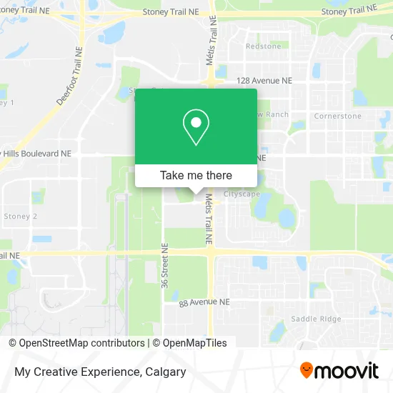 My Creative Experience map