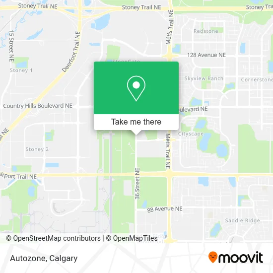 Autozone map