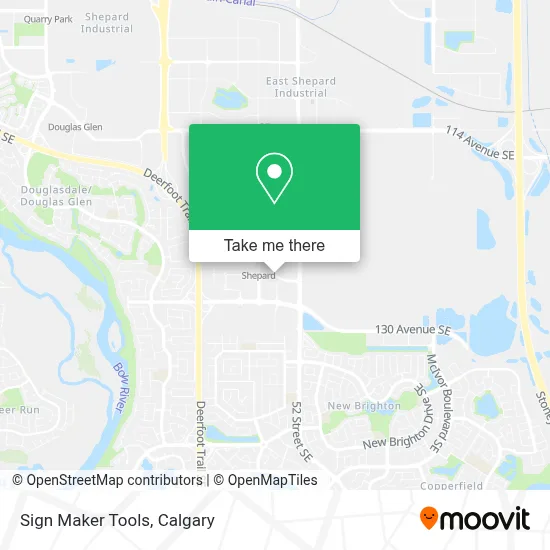 Sign Maker Tools map