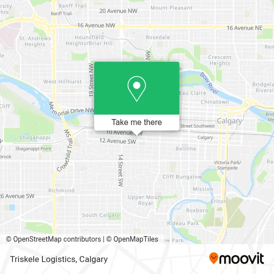 Triskele Logistics map