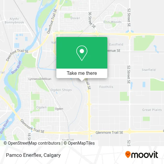 Pamco Enerflex map