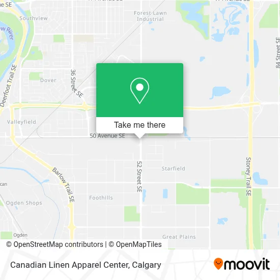 Canadian Linen Apparel Center map
