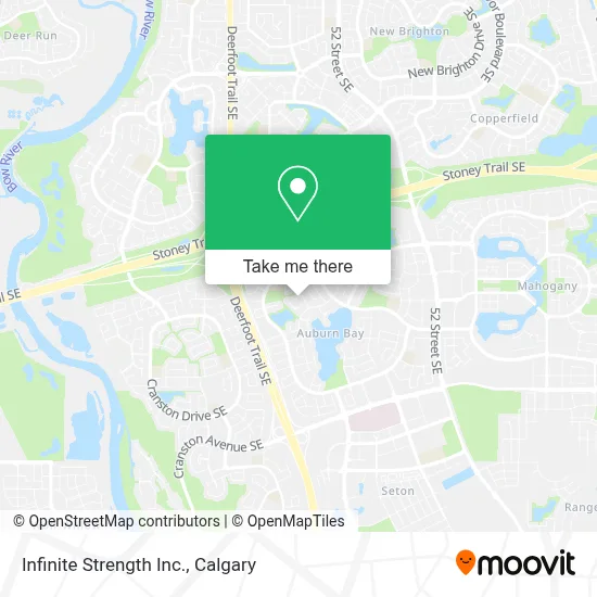 Infinite Strength Inc. map