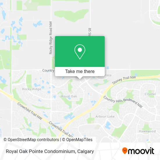Royal Oak Pointe Condominium map
