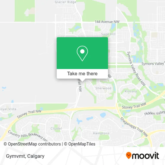 Gymvmt map