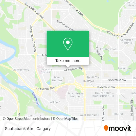 Scotiabank Atm map