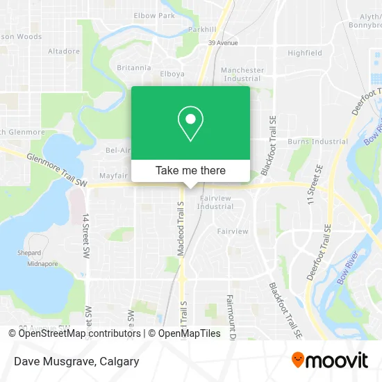 Dave Musgrave map