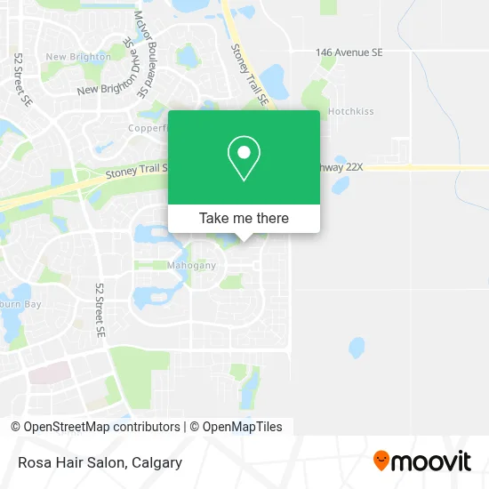 Rosa Hair Salon map