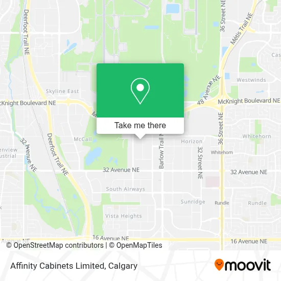Affinity Cabinets Limited map
