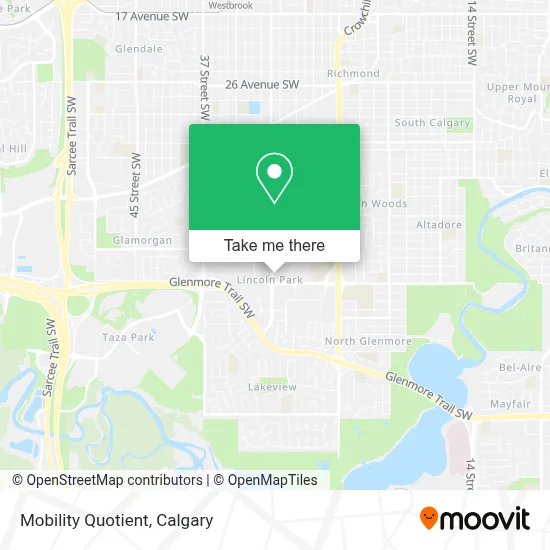 Mobility Quotient map