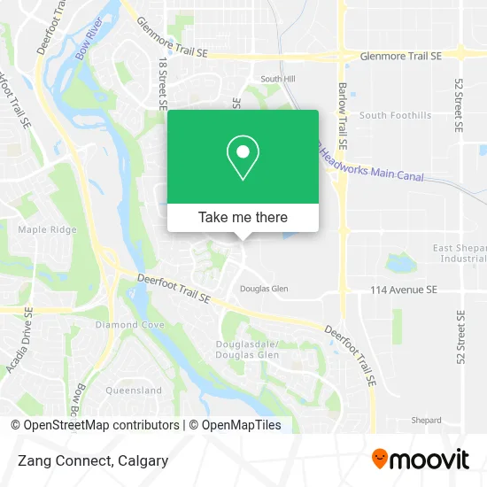Zang Connect map