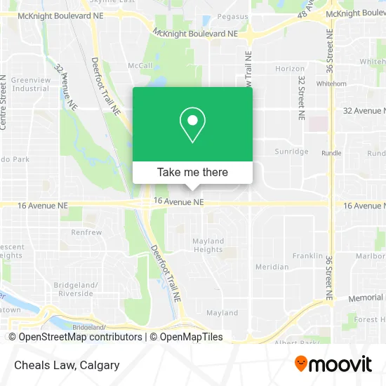 Cheals Law map