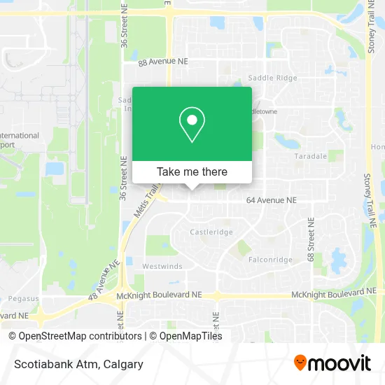 Scotiabank Atm map