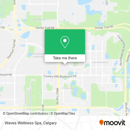 Waves Wellness Spa map