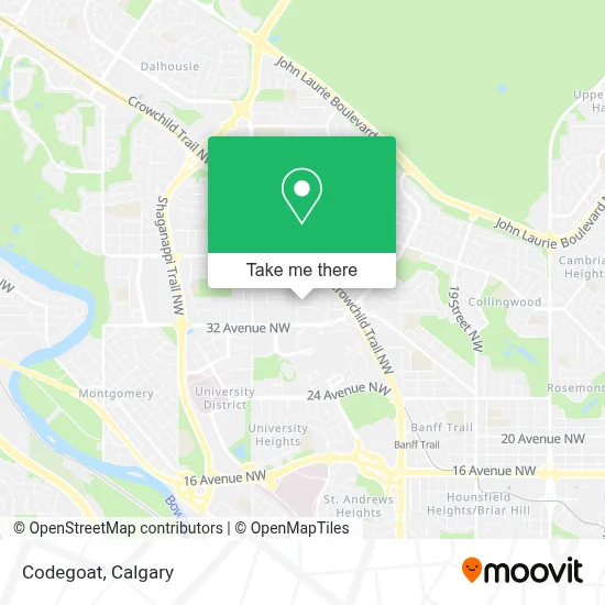 Codegoat map
