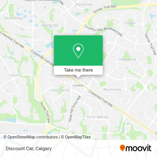 Discount Car map