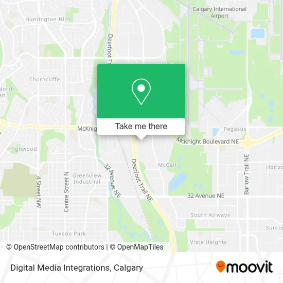Digital Media Integrations map