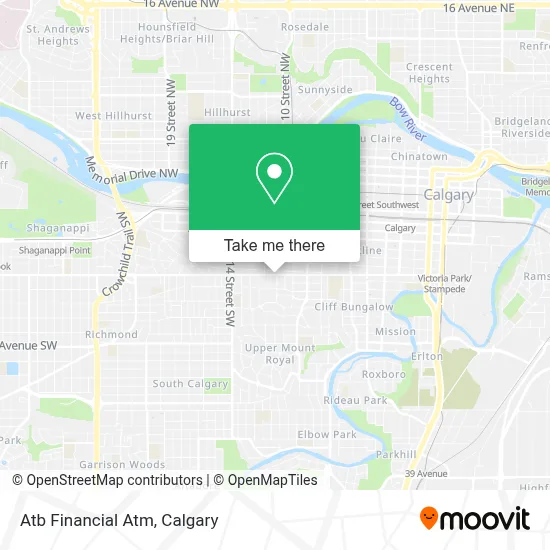 Atb Financial Atm map