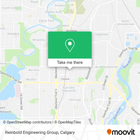 Reinbold Engineering Group map