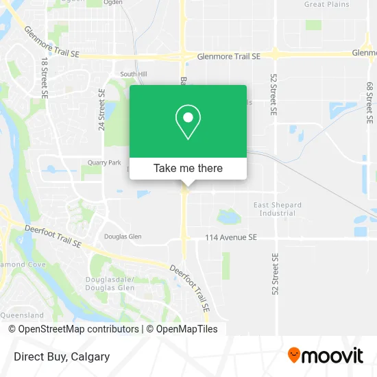 Direct Buy map