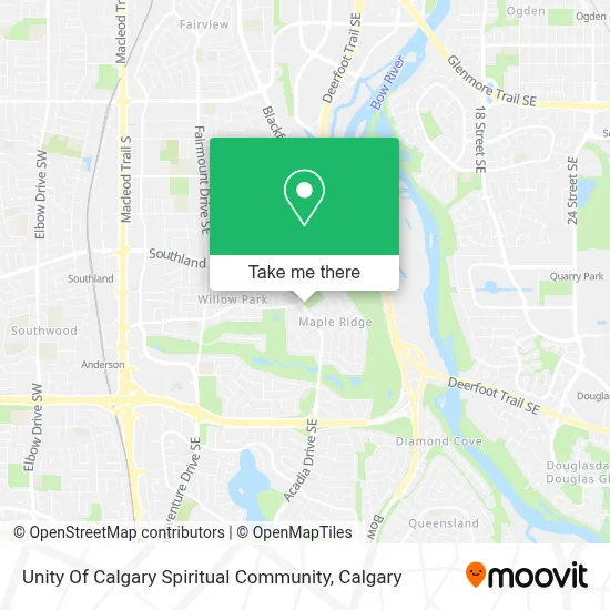 Unity Of Calgary Spiritual Community plan