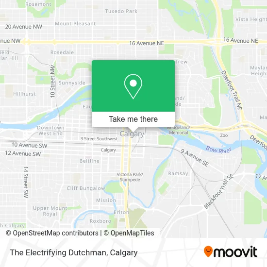 The Electrifying Dutchman map