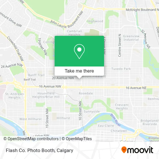 Flash Co. Photo Booth map
