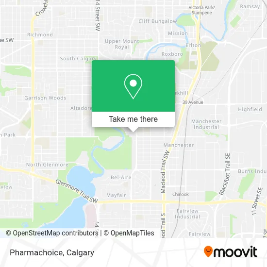 Pharmachoice map
