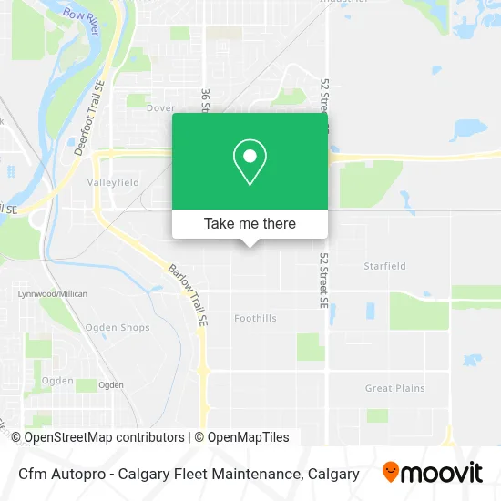 Cfm Autopro - Calgary Fleet Maintenance map