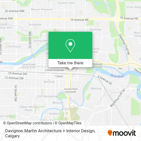 Davignon Martin Architecture + Interior Design map