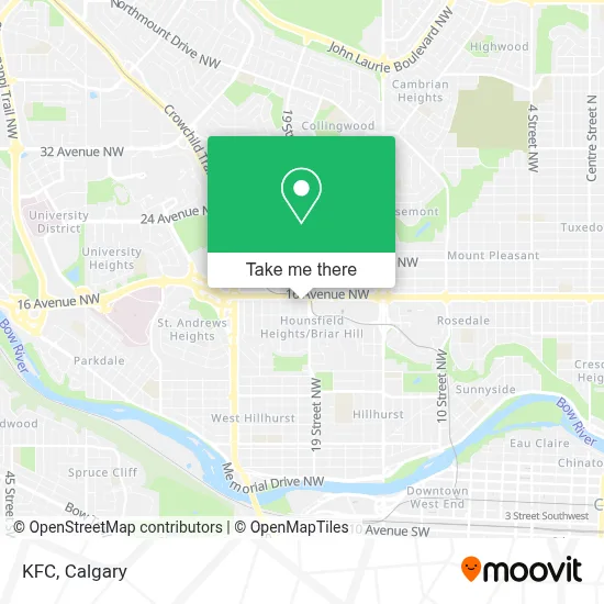 Kfc map