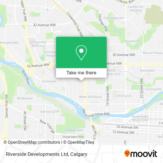 Riverside Developments Ltd map
