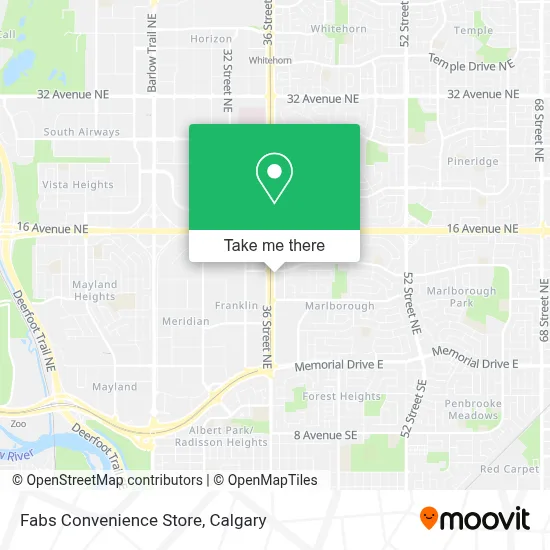 Fabs Convenience Store map