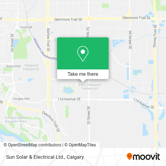 Sun Solar & Electrical Ltd. map