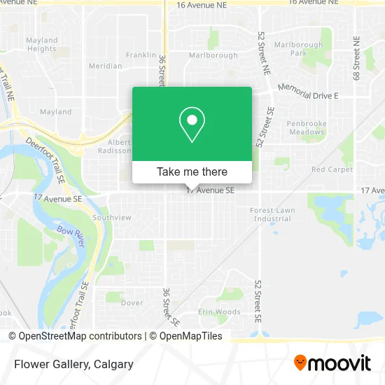 Flower Gallery map