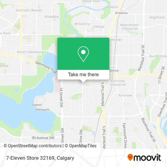 7-Eleven Store 32169 map