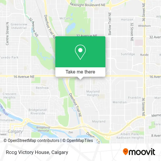 Rccg Victory House map