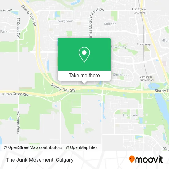 The Junk Movement map