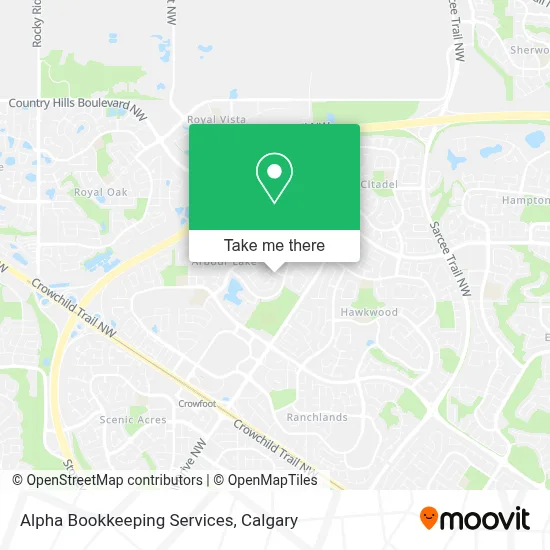 Alpha Bookkeeping Services map