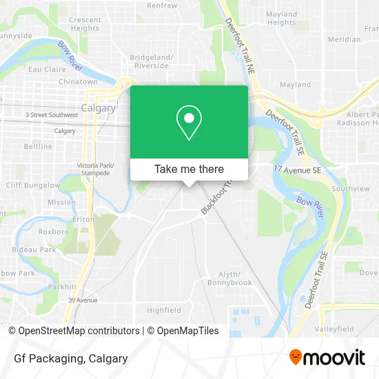 Gf Packaging map