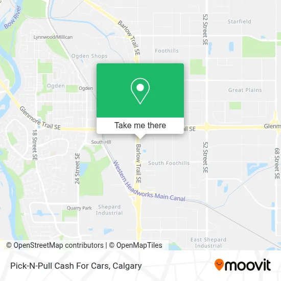 Pick-N-Pull Cash For Cars map